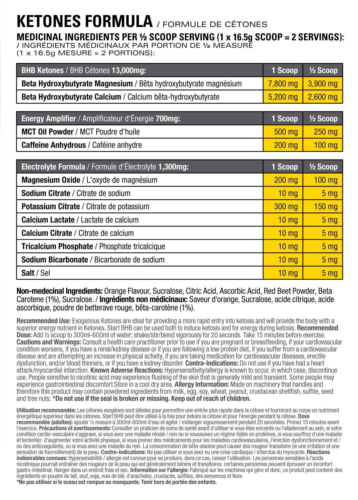 Start-BHB Keto - Mocha Mocha | GNC